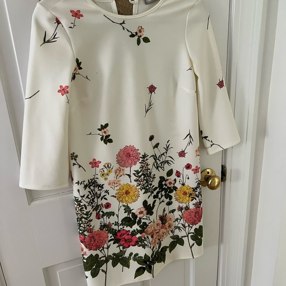 ASOS floral mini dress